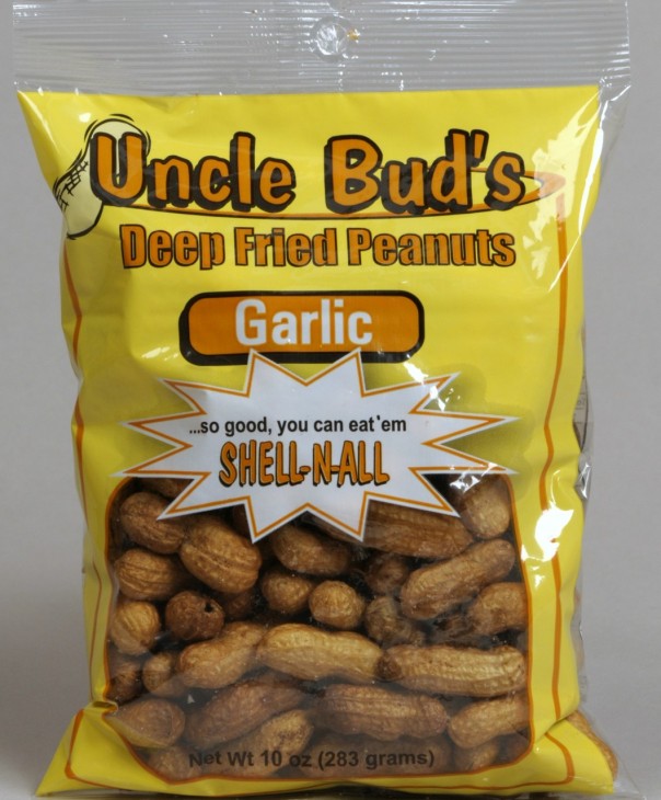 Uncle Bud's Deep Fried Garlic Peanuts